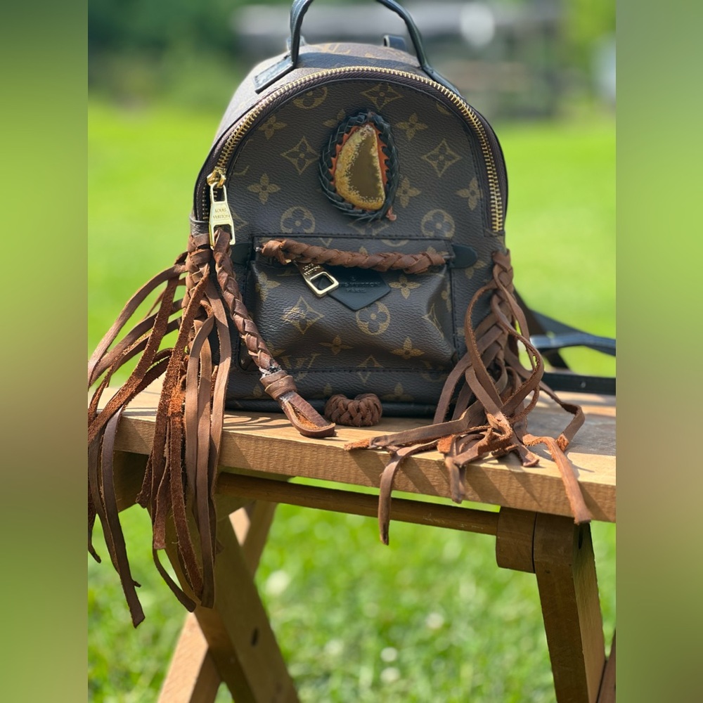 Fringe backpack